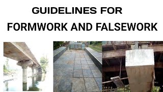 Guidelines For Formwork_Falsework_Temporary Structure In Bridges