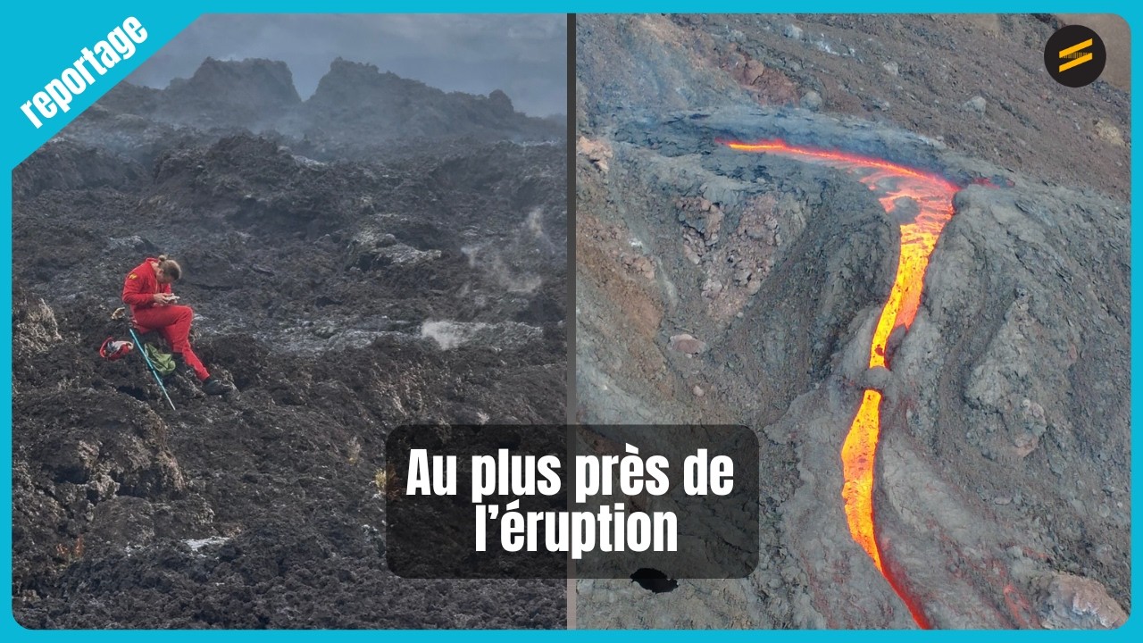 Au plus près de la lave avec baroudeurlamoukate