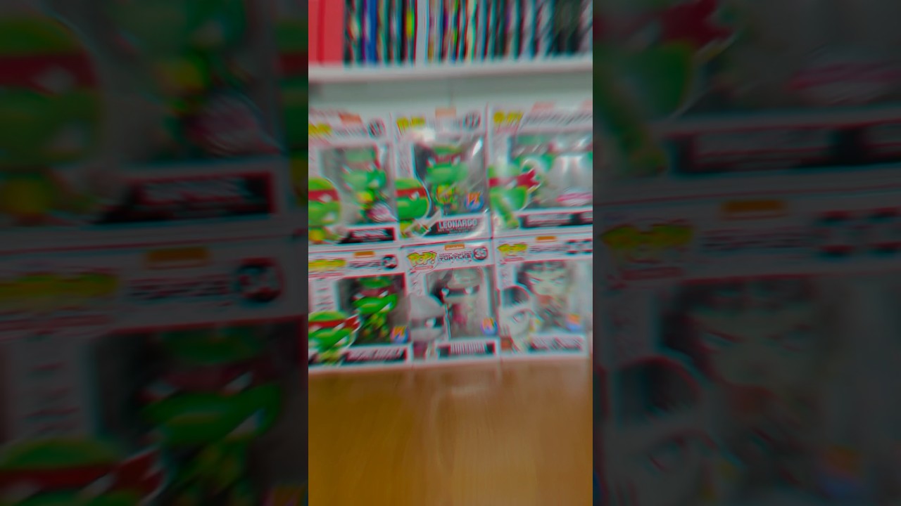 Funko Pop Classic TMNT Collection. Обещал снять фигурки - снимаю фигурки 