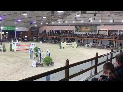 Finale BK junioren 2de ronde voor Ines Van Dijck en Caretina