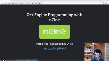 C++ Engine Programming with the nCine: Part 2 - The Application Life Cycle