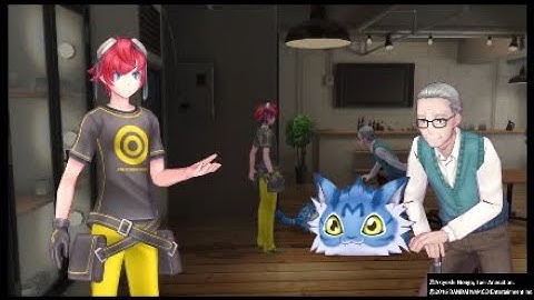 Digimon Story Cyber Sleuth - Ep. 54: Old Man & Pete