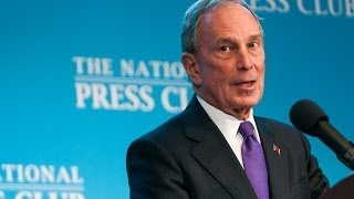 Michael R. Bloomberg speaks at the inauguration of NPC president John Hughes - The Best Documentary