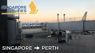 FLIGHT REPORT | Singapore Airlines 787-10 | Singapore - Perth SQ225 *ECONOMY*