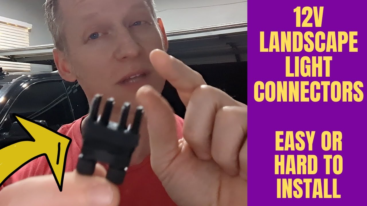 Easiest Way To Connect Landscape Lights YouTube