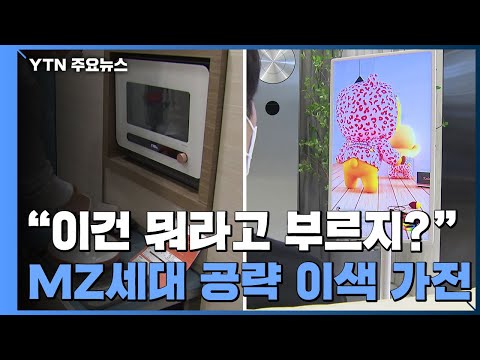 "이건 뭐라고 부르지?"...MZ세대 마음 훔치는 이색 가전 / YTN