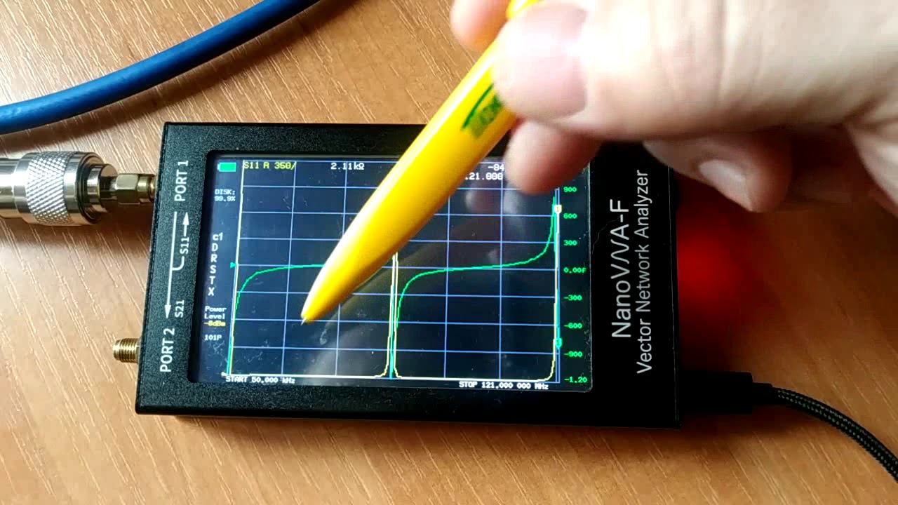 Расчёт коэффициента укорочения кабеля на Антенном анализаторе - YouTube