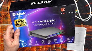 D-Link 6-Port Multi-Gigabit Unmanaged Switch (DMS-106XT) | Unboxing & First Look