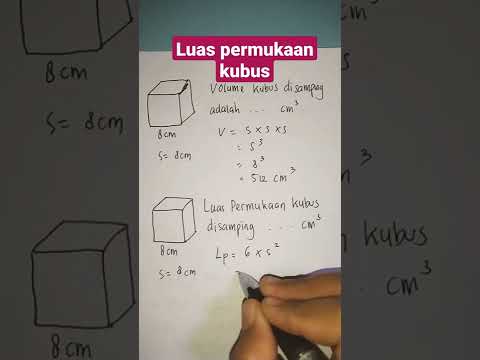 Video: Berapakah luas permukaan kuboid?