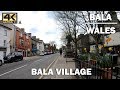 Promenade dans le village de bala pays de galles royaumeuni 4k