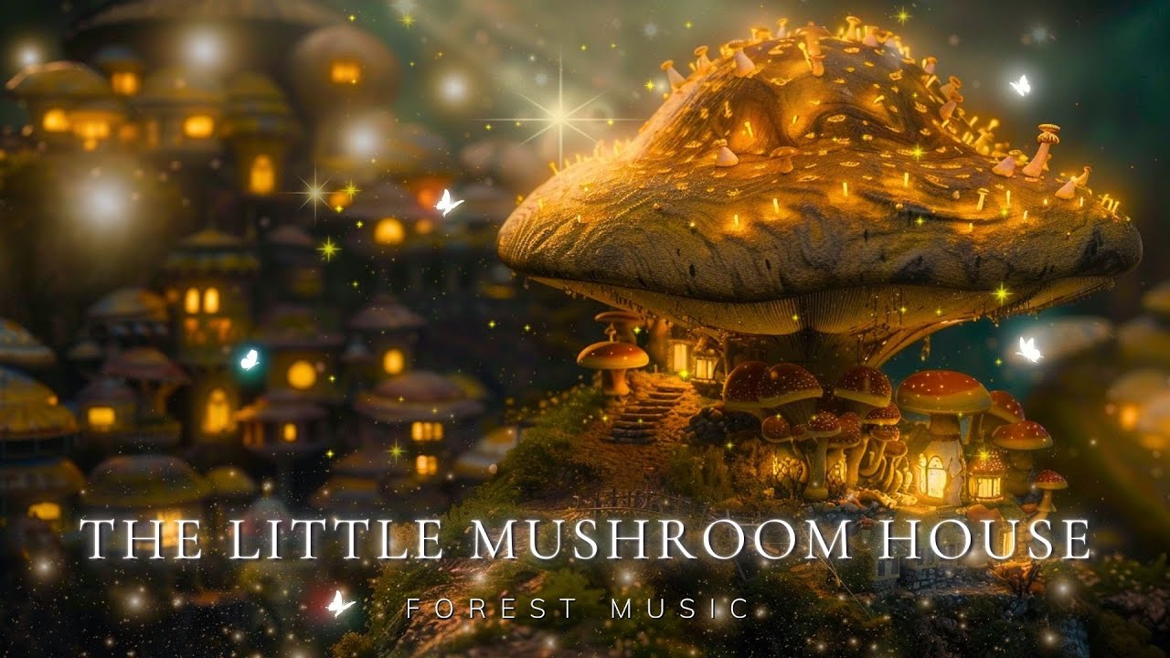 ⁣The Little Mushroom House with Nature Sounds & Ambient Music 🌳 Relax & Enjoy the Enchanting 