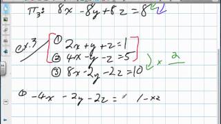 Intersection of Three Planes with Coincident Planes (Grade 12 Calculus Lesson 9.4 9:11:12).mov