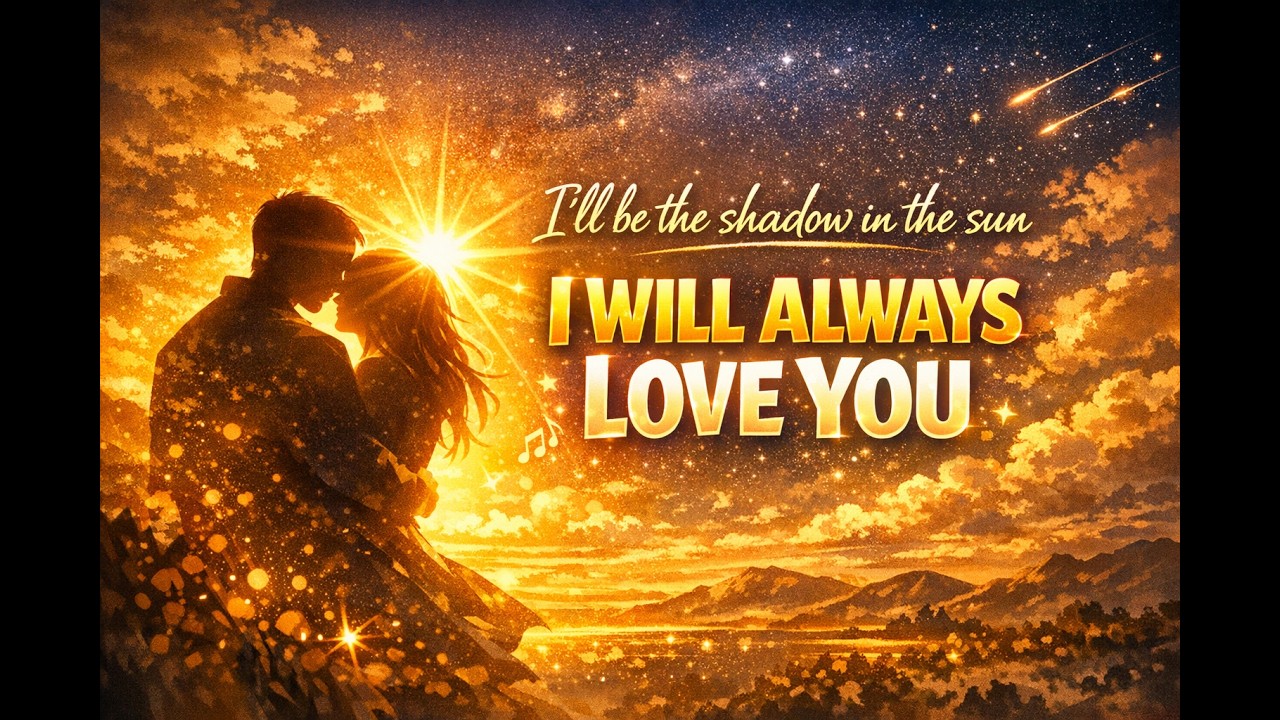 I’ll be the shadow in the sun (I will always love you)