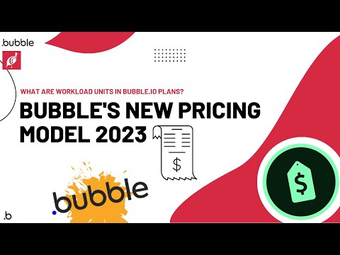 Bubble's 2023 Pricing Explained | What are Workload Units in Bubble.io Plans?