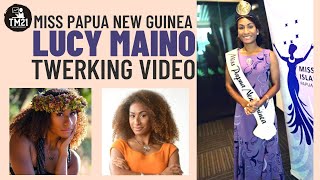 Miss Lucy Maino Papua New Guinea Got Stripped Of Her Le After Posting A Twerking Video On Tiktok
