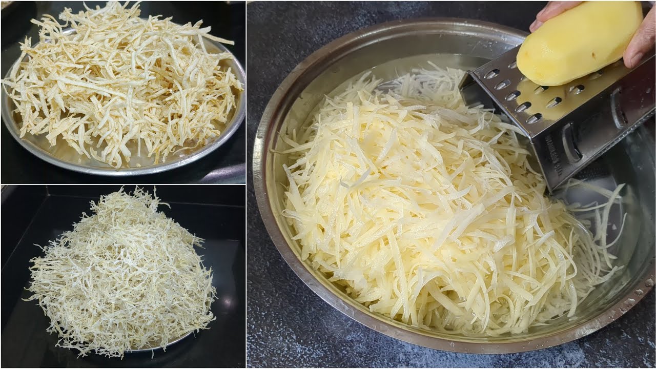 ಆಲೂ ಚಿಪ್ಸ್ ಗಿಂತ ಹೆಚ್ಚು ರುಚಿ ಮತ್ತು ಮಾಡುವುದು ತುಂಬಾ ಸುಲಭ | Easy Potato Chips recipe | Batata Kis recipe