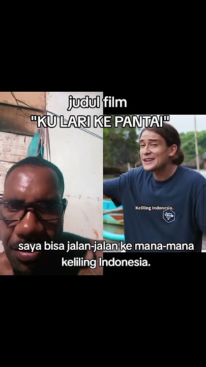 ku lari ke pantai #lifeisbutadream #dreamlake #travel #ngakak #lucu