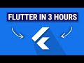 Flutter Tutorial For Beginners in 3 Hours