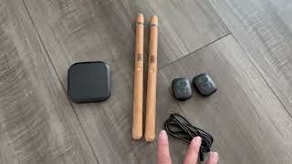 AeroBand Electronic Drum Set PocketDrum2 MAX, Fantastic to practice drumming and rhythm