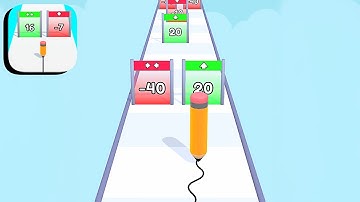 Long Pencil Run ​- All Levels Gameplay Android,ios (Part 2)