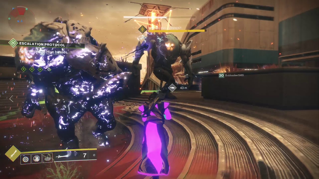 Destiny 2 escalation protocol level 7 - YouTube