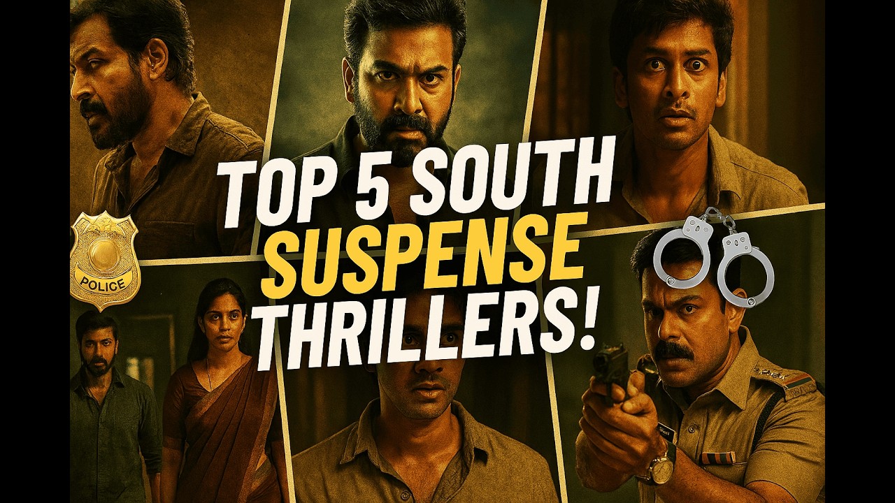 Top Best South Indian Suspense Thriller Movies in Hindi | South Crime ...