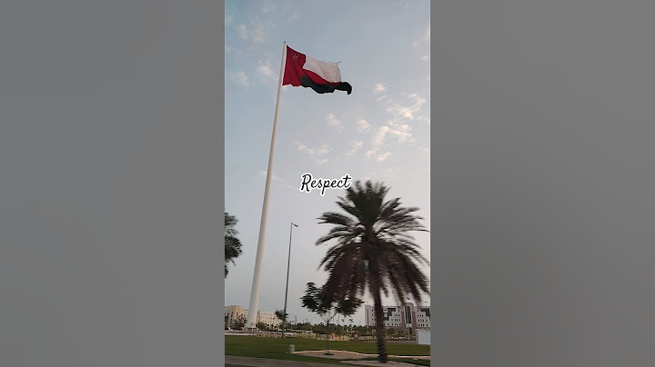 proudly flying high.                           #respect #oman