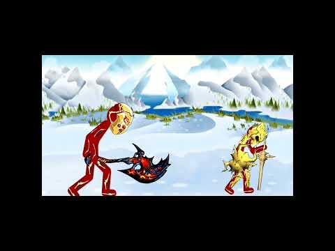 giant fire golden griffon vs fire golden final boss#stickwarlegacy#choiyucks