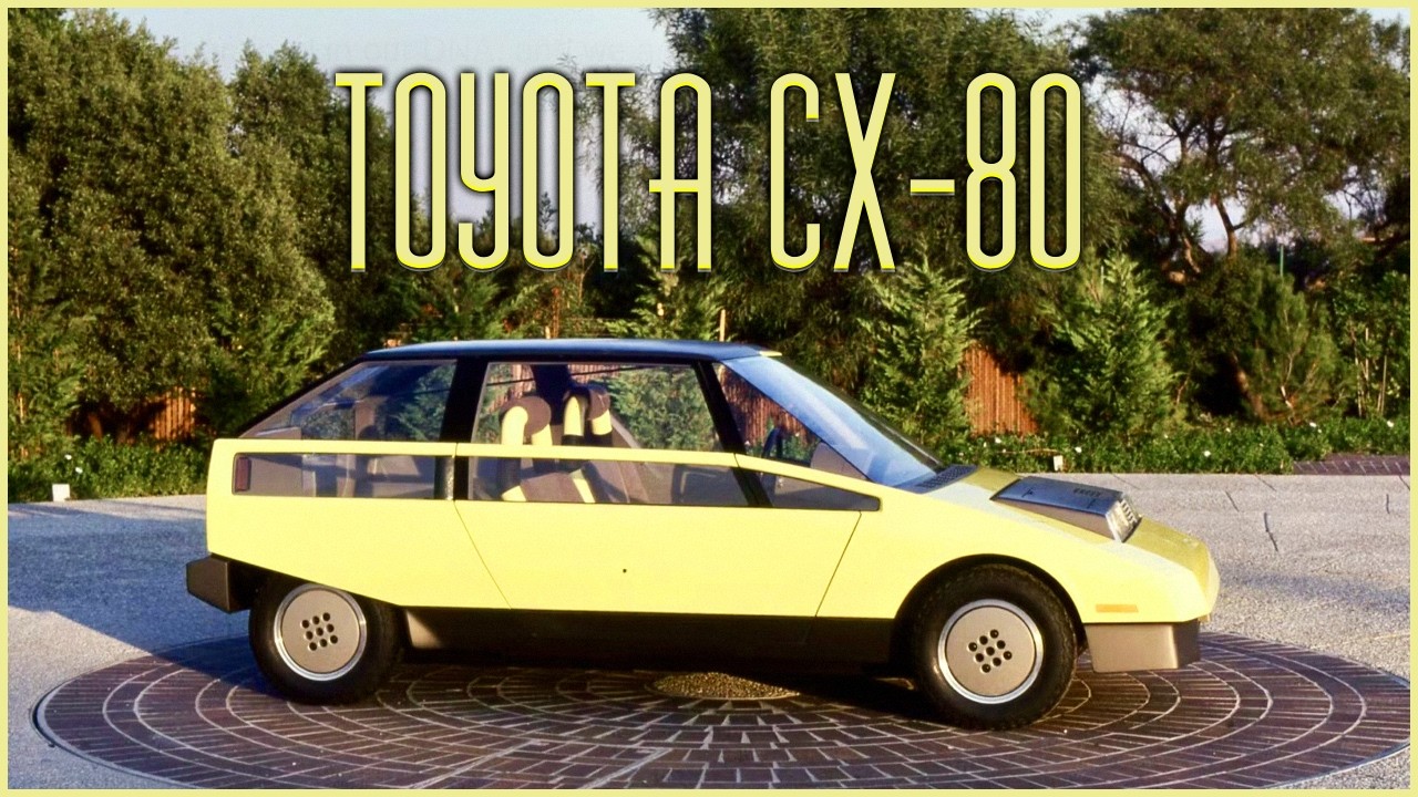 Toyota CX-80: Забытый концепт-кар для городских поездок с Токийского автосалона 1979 года.