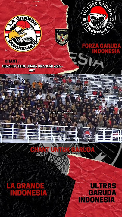 Chant Versi Timnas Tak kan pernah terganti juara dikancah asia Indonesia Garuda #shorts  #kitagaruda