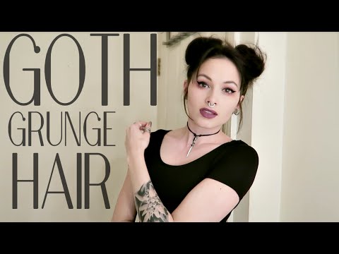 EASY GOTH, GRUNGE & ALTERNATIVE INSPIRED HAIRSTYLES | Goatklaw