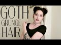 EASY GOTH, GRUNGE & ALTERNATIVE INSPIRED HAIRSTYLES | Goatklaw