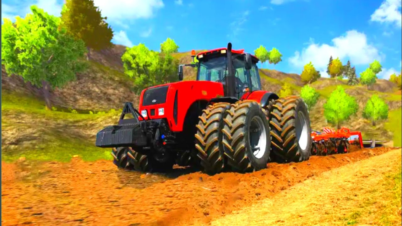 Modern Tractor Driving Games Enjoy The Real Tractor Driving Simulator