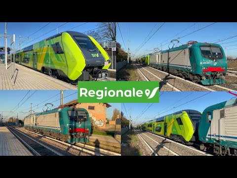 Video Un ETR521 nella NUOVA LIVREA REGIONALE TRAINATO IN GIRO per il NODO di BOLOGNA…
