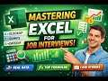 Excel Formulas You MUST Know for Job Interviews (Works in Excel &amp; Google Sheets)