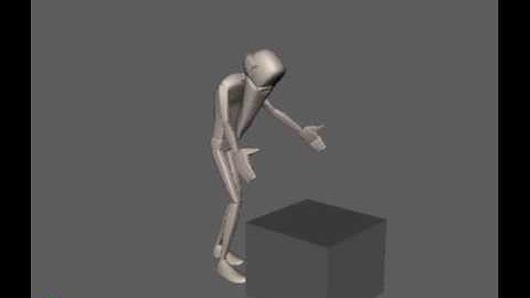 AUTODESK MAYA: Pick up the box 1