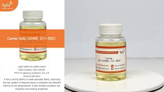 Carrier Sylic D2400  | Low Temperature Polyester Dyeing Carrier | Improve Dye Uptake & Leveling