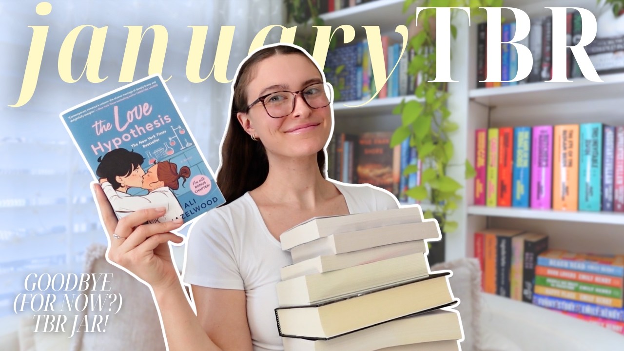 Выбираю список книг для чтения на январь | Прощаюсь с банкой с непрочитанными книгами?!