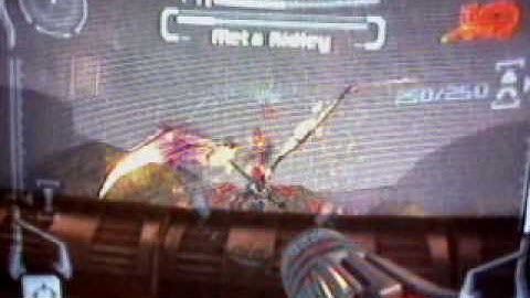 Metroid Prime Trilogy - Prime 1 - Part 37 Ridley Battle + Entering Impact Crater