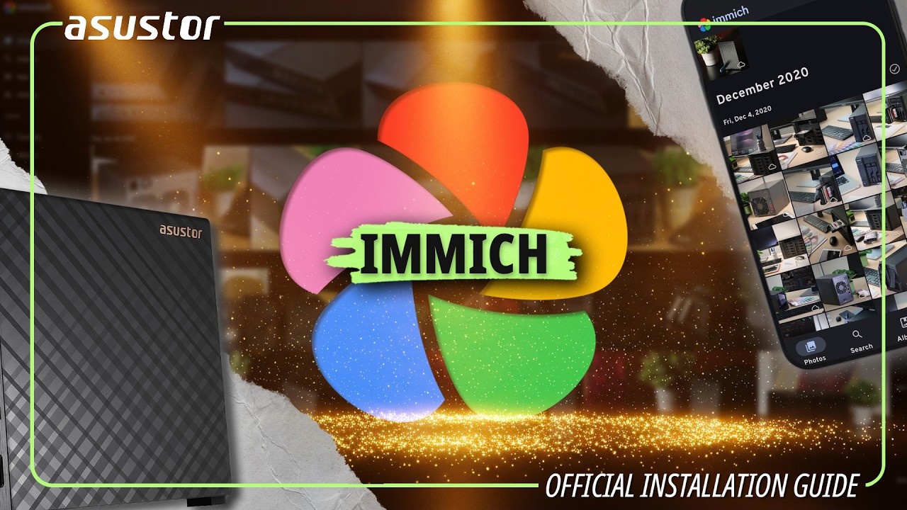 Is it that easy to replace iCloud/Google Photos? | Immich on ASUSTOR NAS Setup-Guide
