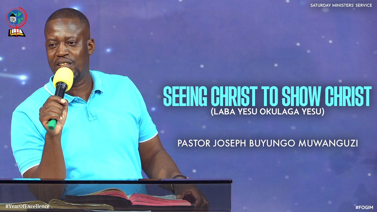 PASTOR JOSEPH BUYUNGO MUWANGUZI | SATURDAY MINISTERS' EVENING SERVICE | 25TH MAY 2024 | FOGIM