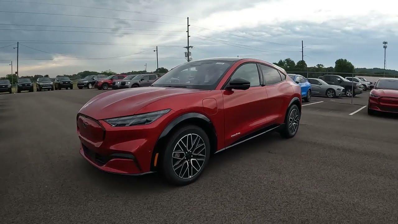New 2024 Ford Mustang Mach-E Premium Car For Sale near Heath, OH