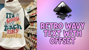 Mastering the Art of Wavy Text with Inkscape! - Inkscape Tutorial for Beginners