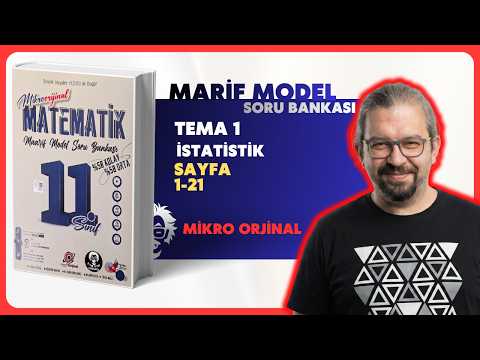11th Grade Mikro Orijinal Mathematics | Theme 1 | Pages 1-21 Solutions | Maarif Model