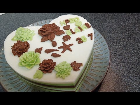Video Bánh rau câu sinh nhật dễ làm nhất - YouTube