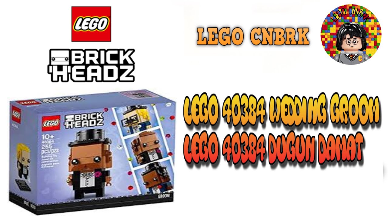 LEGO 40384 Wedding Groom. LEGO 403844 Düğün Damat . Lego Cnbrk