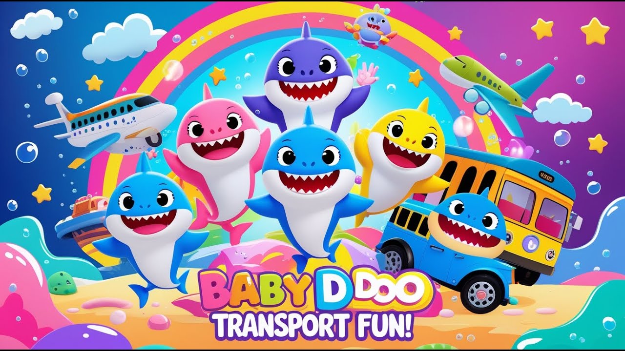 Танец Шрека, Baby Shark Doo Doo – 10 минут 😂🎵