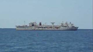 USS VANDENBERG SINKING FOR ARTIFICIAL REEF-BETTER VERSION
