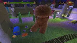 Shrek 2 Walkthrough - Part - Giant Gingy Attack