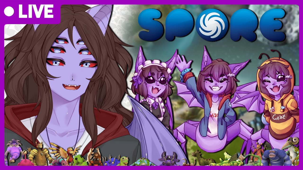 VTUBER CRIANDO E EVOLUINDO O CHAT NO SPORE